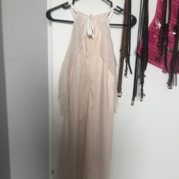 Nude Pink Convertible Cocktail Dress - Picture 5 of 6